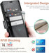 OCASE Wallet Case for Galaxy S22 Ultra 5G, PU Leather Flip Folio with Card Holders, RFID Blocking, Black