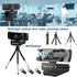 Samcorn Desktop,1080P 3D Webcam with Microphone for HD USB Webcam Live Streaming Laptop PC Computer Web Camera