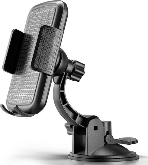 Bestrix Phone Car Holder for Dash & Windshield, Compatible with iPhone & Galaxy Smartphones