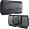 DeBin Holster for iPhone 15, 15 Pro, Galaxy S24, S23, S22, Cell Phone Belt Holder Pouch, Black