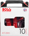 BOSS Audio Systems KIT-ZERO 10 Gauge Wiring Installation Kit for Car Amplifiers, Helps Connect Power to Radio and