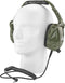 Earmuff Headphones Compatible with iPhone & Scanner - Ideal for Impact Sports like Hunting, NASCAR, Construction