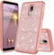 TJS Phone Case for LG Stylo 5/LG Stylo 5 Plus/LG Stylo 5V/LG Stylo 5X, Glitter Bling Cute Girls Women Design Dual Layer