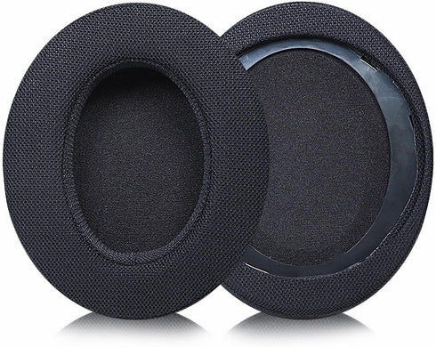 SHP9500 Earpads Replacement Mesh Fabric Ear Pads for Philip SHP9500 Wired Over-Ear Headphones (Black)