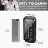 Pocket Radio Mini AM FM Stereo, Portable Battery Operated Radio with Headphones and Back Clip