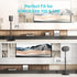 Speaker Stand with Cable Management, Compatible with SONOS Era 300 and Era 100, Height Adjustable up to 42.6'', Black,