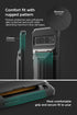 VRS DESIGN Damda Glide Hybrid Phone Case for Pixel 7 Pro, Functional Sturdy Case Compatible for Pixel 7 Pro (Black)