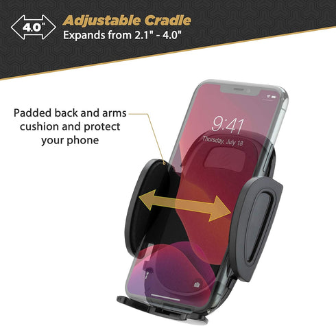 Scosche SUHV-XCES0 Select Vent Phone Mount for Car with Removable Clips and Quick-Release Button