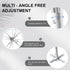 Jomard Universal Projector Ceiling Mount, Adjustable Height Extendable Arms, Ceiling Projector Mount for Home