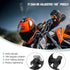 Flexible Adhesive Helmet Mount for insta360, Motorcycle Windscreen Camera Mount with Carbon Fiber Extension Rod