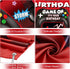 Sumind Video Game Happy Birthday Backdrop Banner for Boys Birthday Party Decorations, 70.8 x 43.3 Inch