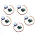 Teyleten Robot 5pcs ULN2003 28BYJ 48 5V 4-Phase Stepper Motor with 5V Stepper Drive Board for Arduino