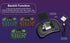 Wireless Mini Keyboard Remote Control with Touchpad Mouse Combo, RGB Backlit for Android TV Box Smart TV