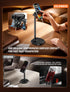 GolbinBox 180 360 Phone Stand for Desk - Quick Release, Adjustable Height & Angle, Flip & Rotation, Universal Desktop