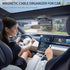 6 PCS Cable Organizer, Charger Organizer, Cord Holder for USB Charger Cable, Ideal Cable Management for Cars,