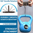 Phone Grip Holder Ring Kickstand, Unique 3-Finger Shape for Comfort and Security with Strap, Lightweight, Durable,