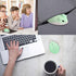 Hamster Shape Wireless Mouse - Cartoon Portable Animal Optical Cordless Mice for Travel, School Kids Gift (Green)