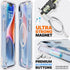 REBEL Clear Case for iPhone 14 - Crystal Series Gen-4, Strong MagSafe Compatible, Protective Shockproof Bumpers
