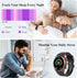 Popglory Smart Watch for Women Men, 1.43" AMOLED Fitness Tracker with 110+ Sport Modes, Heart Rate Monitor