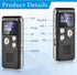 Dunzy 5 4 Pcs EVP Recorder Ghost Hunting Kit Paranormal Digital Voice Recorders with LED Motion Activated Cat Balls