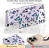iPhone 11 Case with Screen Protector - Stylish Elegant Floral Design on Soft Clear TPU - Slim Fit Protective Phone Cover
