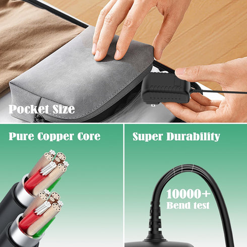 Hyper Tough AC Adapter Charger for AP00979J 44216 AQ70008G 4.8-Volt Cordless Screwdriver