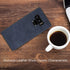 SALAWAT Compatible Galaxy Note 9 Case Slim PU Leather Vintage Shockproof Cover, Lightweight TPU Bumper (Blue)