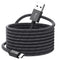 Ruaeoda 25ft Long Micro USB Cable - Gold-Plated PS4 Charger, High Speed 2.0 USB A Male, Nylon Braided for Android