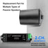 STUDIOFINIX 2-Channel 5.1 STUODIOFINIX Mini Bluetooth Amplifier for Passive Speakers with TWS,AUX,Replacement