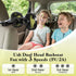 Dual Backseat Car Fan - Kid-Friendly Airflow Solution for Rear Seats