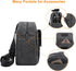 Tullio Crossbody Camera Bag for Photographer, Waterproof Canvas Sling Bag Compatible with Nikon Sony