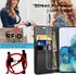 MONASAY Wallet Case for Galaxy S20 FE 5G - 6.5 inch Flip Folio Leather Cover with RFID Blocking, Credit Card Holder,