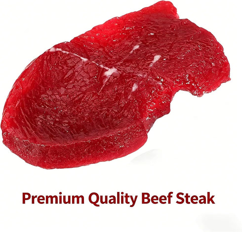 VOSCHOIX Fake Steak Prop : Realistic Food Steak Ornament Simulation Play Food Meat Model for Home Restaurant