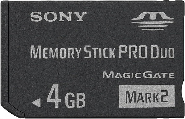 Sony 4GB MS PRO Duo (Mark 2) Memory Stick (MSMT4G/TQMN)
