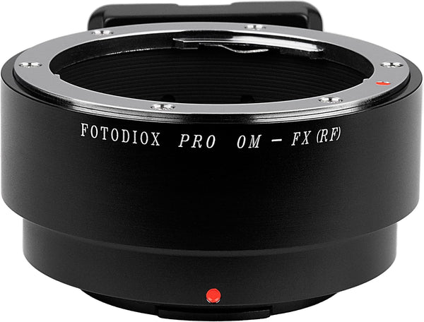 Fotodiox Pro Lens Mount Adapter, Olympus OM Zuiko Lens to Fujifilm X Camera Body