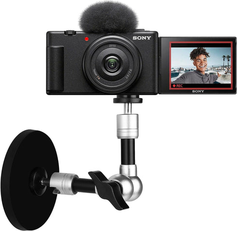 AceTaken Webcam Magnetic Mount, 7'' Magic Arm with Magnetic Suction for Logitech StreamCam and Webcams