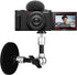 AceTaken Webcam Magnetic Mount, 7'' Magic Arm with Magnetic Suction for Logitech StreamCam and Webcams