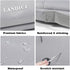 LANDICI 360° Protective Laptop Sleeve Case, Waterproof Slim Bag for 14-15 Inch MacBook Air/Pro, Grey