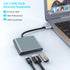 USB C to HDMI Adapter, 3-in-1 HDMI to USBC Digital AV Multiport Adapter for MacBook Pro Air