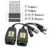 AAOTOKK Cat5 RJ45 720P 960P 1080P 3MP 4MP 5MP 8MP System(18cm-4Pairs) Power Video Balun DC BNC to Network Transceiver
