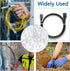 200 Pieces 0.5 Inch Small Elastic Silicone Rubber Bands, Clear Strong Rubberbands for Wire Cord Cable Wrapping