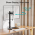 MOUNT PRO 13-32 inch/17.6 lbs 75x75 100x100 Single Monitor Stands Fits Screen, Free-Standing Computer Monitor Mount