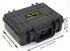 MOOCY 10" Small Hard Case with Foam Insert, Watertight Padded Case for Protecting Pistol, Microphone, and Camera