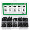 350PCS Computer Screws Assortment Kit, Black Carbon Steel Screws for SSD Hard Drive, Motherboard, ATX Case
