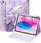 Soke iPad 10th Generation Case with Keyboard, 10.9-inch 2022, Magnetic Detachable Wireless Bluetooth & Backlit Keys
