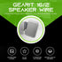 GearIT 16AWG 16/2 Speaker Wire (20 Feet) - Fire Safety In-Wall Rated Audio Cable, OFC Copper, White
