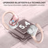 Wireless Earbuds, 75Hrs Bluetooth 5.4 Headphones Sport, Bluetooth Earbuds with ENC Noise Canceling Mic, Bass Stereo