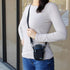 USA Gear Compact Camera Case for Point & Shoot with Accessory Pockets, Rain Cover & Shoulder Strap