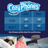 CozyPhones Sleep Headphones - Wireless Over-Ear from Ultra Thin Cool Mesh Chordless Headphones for Side Sleepers,