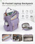 Backpack 15.6 Inch Backpacks Daypack, 15.6 inch LOVEVOOK Laptop for Women, Teacher Nurse Bag Work Travel Computer